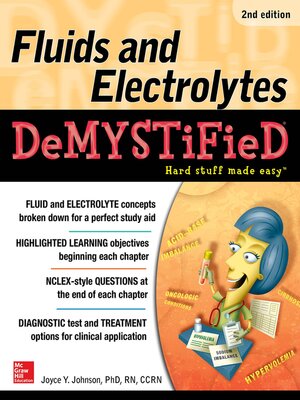 cover image of Fluids and Electrolytes Demystified